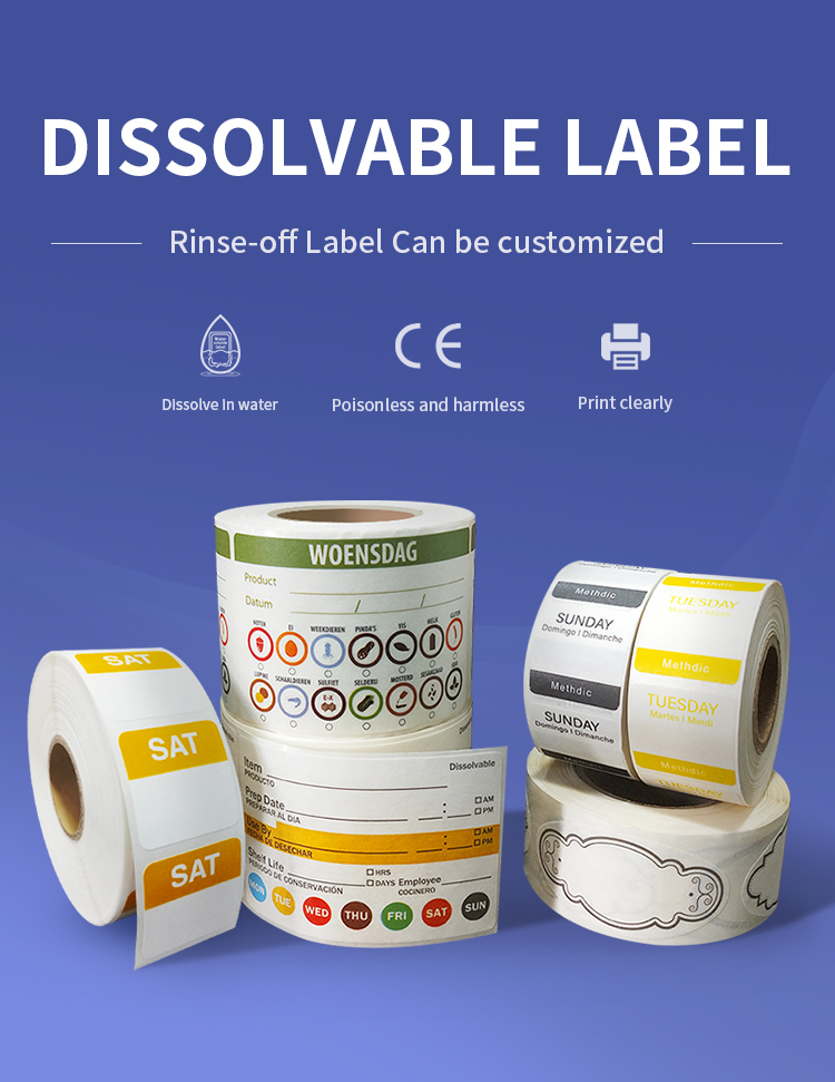 Dissolvable Label