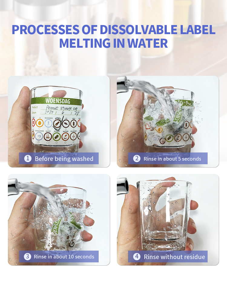 Dissolvable Labels