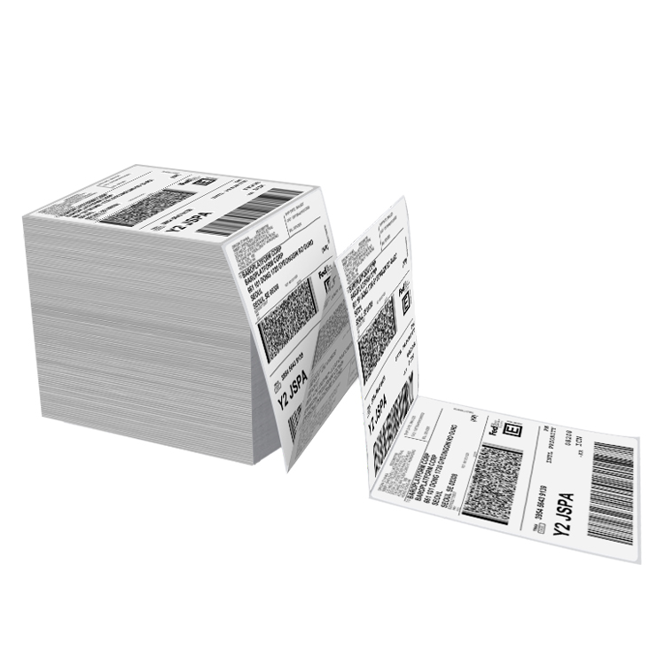 4x6 Fanfold Thermal Shipping Label